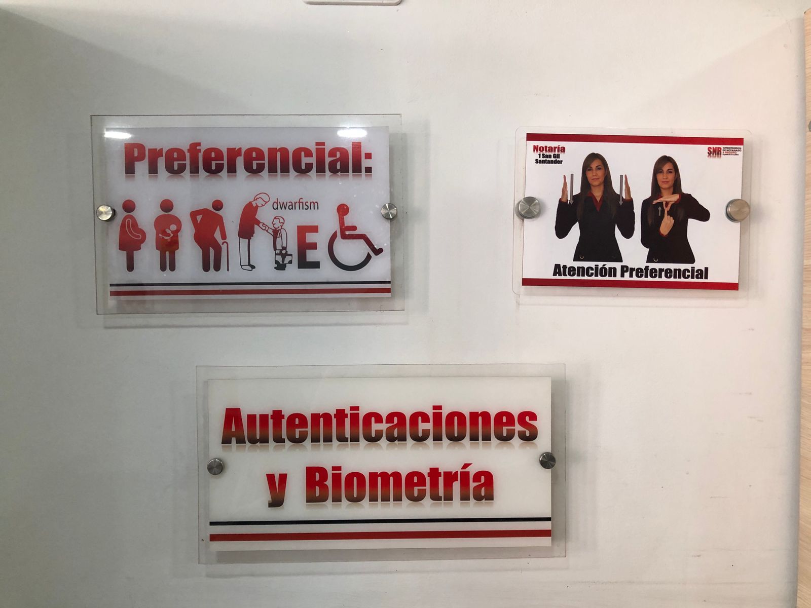 atención preferencial biometría